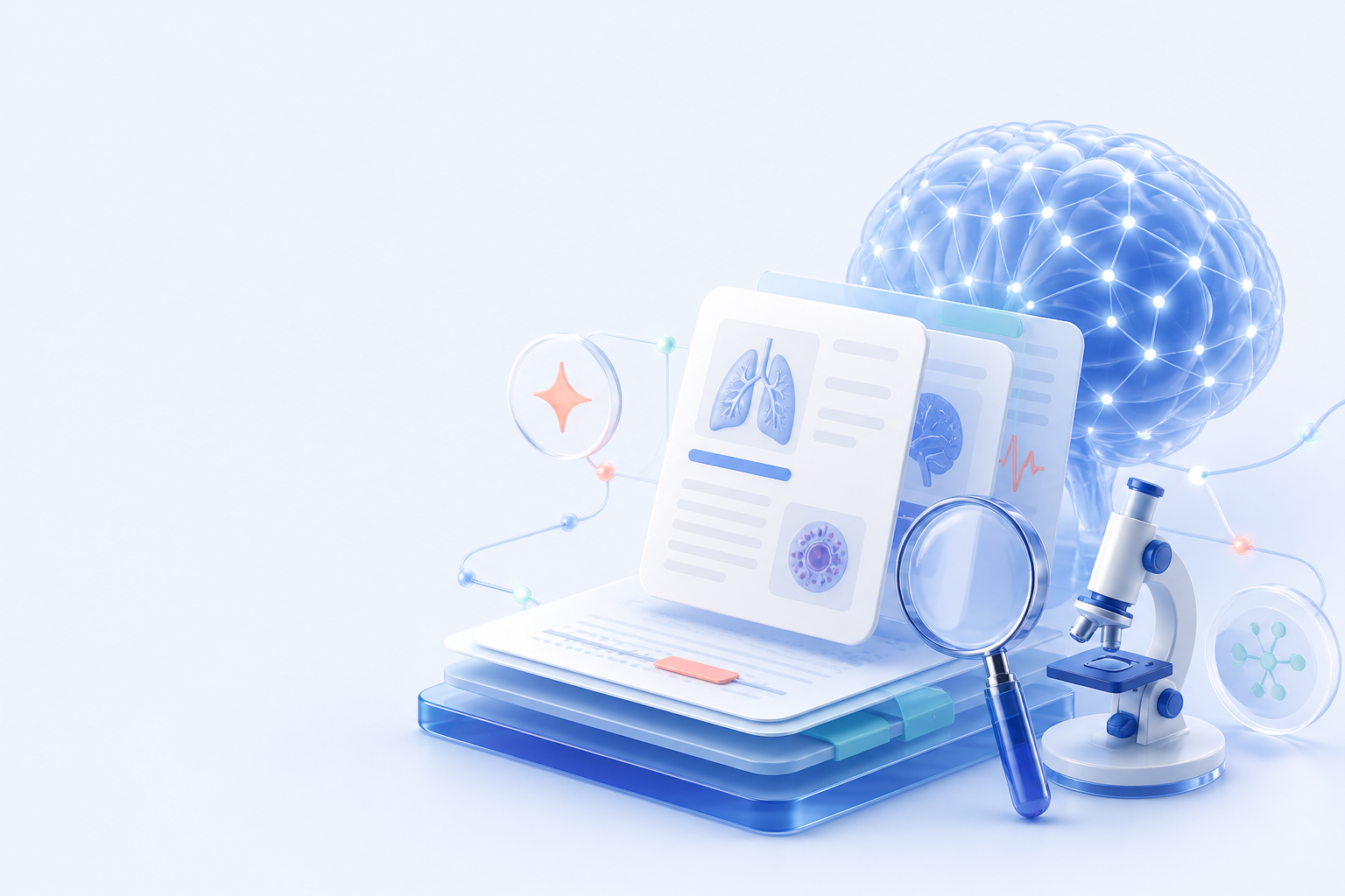 Assistant médical intelligent reliant connaissances, sources et outils de recherche